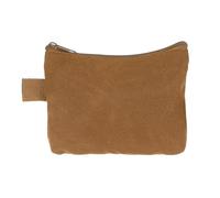 sourcing map Tool Pouch Bag 17cm x 4cm x 14cm Oxford Waterproof Zippered Tool Bags Pouches Small Tool Bags Tote Storage Organizers Socket Canvas Bags with Zipper for Tools, Khaki