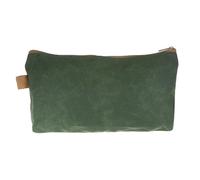 sourcing map Tool Pouch Bag 31cm x 6cm x 17cm Oxford Waterproof Zippered Tool Bags Pouches Small Tool Bags Tote Storage Organizers Socket Canvas Bags with Zipper for Tools, Dark Green
