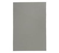 sourcing map Top Grain Leather Sheet 30cm x 20cm Natural Cow Leather 0.6mm Fabric Pieces for DIY Craft Furniture Office Belts Notebook Covers, Gray
