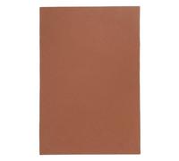 sourcing map Top Grain Leather Sheet 30cm x 20cm Natural Cow Leather 0.8mm Fabric Pieces for DIY Craft Furniture Office Belts Notebook Covers, Yellow Brown