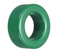 sourcing map Toroid Ferrite Core RFI EMI Noise Suppression Cable Clip ID 38mm 1.5inch Manganese-Zinc Ferrite for Electronic Devices, Industry, Green