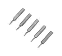 sourcing map Torx Bits Set 5pcs 5/32 Inch Hex Shank T2 T3 T4 T5 T6 Screwdriver Bit Set 28mm Length S2 Screw Driver Kit Tools