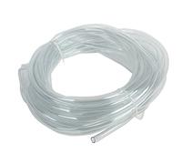 sourcing map Transparent 10mm Inner Diameter Soft Plastic Air Tube Hose 15M