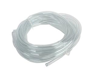 sourcing map Transparent 10mm Inner Diameter Soft Plastic Air Tube Hose 15M