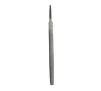 sourcing map Triangle Medium Teeth Cut File 6" Double Cut Teeth High Carbon Steel Hand Rasp File Without Handle for Metal Wood Deburring Removing