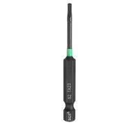 sourcing map Triangle Screwdriver Bit 70mm / 2.76" Length S2 Steel TA23 Magnetic Screwdriver Drill Bits Power Tools with 1/4" Hex Shank for Electrician Mechanic Precision Repair