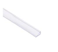 sourcing map Trim Seal, PVC U-Seal Channel Edge Protector Sheet, Fits 1-3mm Edge 1Meter/3.28Ft Length, 0.39" Height Transparent
