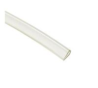 sourcing map Trim Seal, PVC U-Seal Channel Edge Protector Sheet, Fits 1.5-2mm Edge 5Meters/16.4Ft Length, 0.24" Height Transparent
