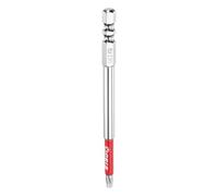 sourcing map TT20 Torx Head Screwdriver Bit 1/4" Hex Shank 100mm Long Magnetic Tamper Proof 6 Point Star Drill Bits S2 Steel Industrial Power Screwdrivers with Hole Tip