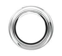 sourcing map Tub Spout Ring, 2-1/4" ID x 3-9/16" OD Bathtub Spout Trim Plate Cover Ring, Decorative Bathtub Faucet Remodeling Surround Sealing Spacer Plate for Bathroom, Silver