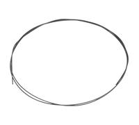 sourcing map Tungsten Wire, 99.99% High Purity Tungsten Wire 1mm Dia x 1 Meter Length Tungsten Filament Metal Coil for Light Bulb Production Electronics Industry