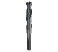 sourcing map Twist Drill Bit 16.5mm Dia High-Speed Steel 6542 Metric Drill Bits 6" Overall Length with Black Oxide Coating for Drilling Hard Metals, Stainless Steel, Alloy Steel