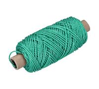 sourcing map Twisted Mason Line Nylon Twine String Cord Green 100M/109 Yard 2.5MM Dia for Netting, Landscaping, Home Improvement, DIY Projects, Crafting, Masonry, Gardening