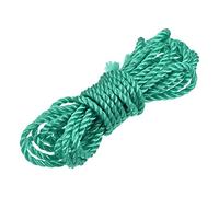 sourcing map Twisted Mason Line Nylon Twine String Cord Green 5M/16.4 Feet 6MM Dia for Netting, Landscaping, Home Improvement, DIY Projects, Crafting, Masonry, Gardening