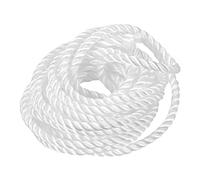 sourcing map Twisted Mason Line Nylon Twine String Cord White 5M/16.4 Feet 8MM Dia for Netting, Landscaping, Home Improvement, DIY Projects, Crafting, Masonry, Gardening