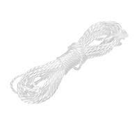 sourcing map Twisted Mason Line Nylon Twine String Cord White 8M/26 Feet 4MM Dia for Netting, Landscaping, Home Improvement, DIY Projects, Crafting, Masonry, Gardening