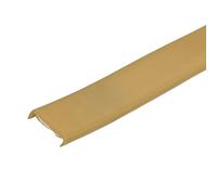 sourcing map U Shape Furniture Edge Banding, 2M Self Adhesive Flexible Edging Trim, 5x14mm TPE Edge Guards for Cabinets Furniture Repair Restoration, Beige