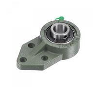 sourcing map UCFB204 Hanger Bearing Unit 20mm Bore Cast Iron Bearing Unit Set Screw Lock