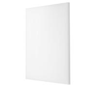 sourcing map UHMW Sheet Ultra High Molecular Weight Polyethylene Sheet, 1/4" Thick Hard HDPE Plastic Sheet Board for Marine Board,DIY Craft, Marine Plywood 10" x 10" White