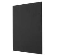 sourcing map UHMW Sheet Ultra High Molecular Weight Polyethylene Sheet, 1/8" Thick Hard HDPE Plastic Sheet Board for Marine Board,DIY Craft, Marine Plywood 8" x 8" Black
