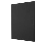 sourcing map UHMW Sheet Ultra High Molecular Weight Polyethylene Sheet, 3/16" Thick Hard HDPE Plastic Sheet Board for Marine Board,DIY Craft, Marine Plywood 6" x 6" Black