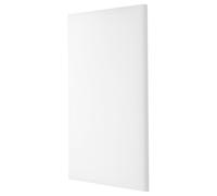 sourcing map UHMW Sheet Ultra High Molecular Weight Polyethylene Sheet, 3/16" Thick Hard HDPE Plastic Sheet Board for Marine Board,DIY Craft, Marine Plywood 6" x 8" White