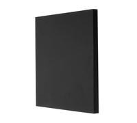sourcing map UHMW Sheet Ultra High Molecular Weight Polyethylene Sheet, 3/4" Thick Hard HDPE Plastic Sheet Board for Marine Board,DIY Craft, Marine Plywood 12" x 12" Black