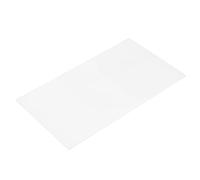 sourcing map UHMW Sheets, Hard Ultra High Molecular Weight Polyethylene Sheets Plastic Sheet, 6" x 10" x 3/16, White