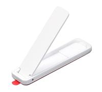 sourcing map Ultra-Thin Phone Stands, Horizontal & Vertical Desk Stand, Stick on Portable Phone Stand for Most Smartphones, Phone Cases, Tablets, White