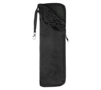 Sourcing Map Umbrella Case - Black/Black, Solid - Classic - 36cm x 12.5cm - Buckle Strap - Zipper - Umbrella Bag