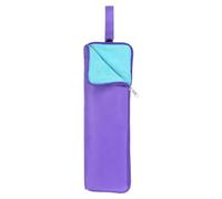 sourcing map Umbrellas Bag Carry Bag 4.9"x15" Portable Reversible Wet Umbrella Sleeve Folding Cover Waterproof Pouch Case for Storage Travel Home Outdoor, Violet