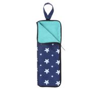 sourcing map Umbrellas Bags for Wet Travel Umbrellas 4.9"x13.4" Portable Cover Carry Storage Case Sleeve for Compact Folding Umbrellas Travel Home Outdoor, Star