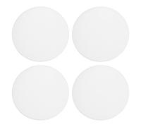 sourcing map Universal 6.7 Inch Speaker Grills Cover without Frame, White Metal Speaker Grills Mesh Subwoofer Mesh Cover Guard Protector for Car Home Audio, Pack of 4