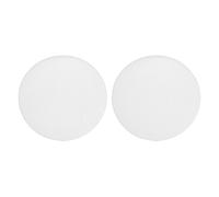 sourcing map Universal 7 Inch Speaker Grills Cover without Frame, White Metal Speaker Grills Mesh Subwoofer Mesh Cover Guard Protector for Car Home Audio, Pack of 2