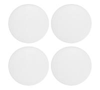 sourcing map Universal 7 Inch Speaker Grills Cover without Frame, White Metal Speaker Grills Mesh Subwoofer Mesh Cover Guard Protector for Car Home Audio, Pack of 4