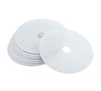 sourcing map Universal Cloth Dryer Exhaust Filter, Cotton 227x33mm White for Clothes Dryer Filter Replacement Pack of 10