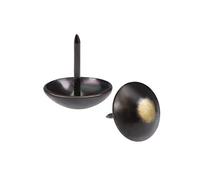 sourcing map Upholstery Nails Tacks 19mm Head Dia 21mm Length Retro Round Thumb Push Pins for Furniture Sofa Headboards, 100 Pcs