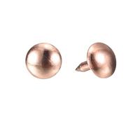 sourcing map Upholstery Tacks Nail Pins Furniture, 100Pcs 6x8mm Thumb Tack Pins Assortment Kit Carbon Steel for Home Sofa DIY Decorative Nail Heads Nails, Rose Gold