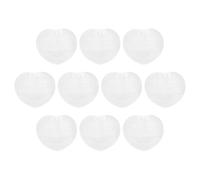 sourcing map Urinal Screen Deodorizer, 10Pcs - Small Hole Anti-Splash Urinal Scent Pads for 30 Days, Urinal Cakes Deodorizer for Public Domestic Bathrooms (White)
