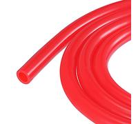 sourcing map Vacuum Silicone Tubing 12mm(1/2") ID 18mm OD 3mm Wall Thick Tube Hose for Engine 2m Red