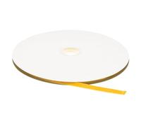 sourcing map Velvet Ribbon 1/4 Inch x 25 Yard Single Face Spool Silky Velvet Fabric for Bouquets DIY Crafts Gift Wrapping Wedding Party Yellow