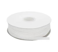 sourcing map Velvet Ribbon 1/4 Inch x 50 Yard Single Face Spool Silky Velvet Fabric for Bouquets DIY Crafts Gift Wrapping Wedding Party White