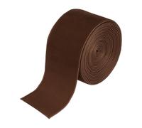sourcing map Velvet Ribbon 1.5 Inch x 3 Yard Single Face Spool Silky Velvet Fabric for Bouquets DIY Crafts Gift Wrapping Wedding Party Dark Brown