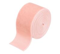sourcing map Velvet Ribbon 1.5 Inch x 3 Yard Single Face Spool Silky Velvet Fabric for Bouquets DIY Crafts Gift Wrapping Wedding Party Dusty Pink