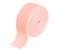 sourcing map Velvet Ribbon 1.5 Inch x 5 Yard Single Face Spool Silky Velvet Fabric for Bouquets DIY Crafts Gift Wrapping Wedding Party Dusty Pink
