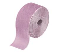 sourcing map Velvet Ribbon 1.5 Inch x 5 Yard Single Face Spool Silky Velvet Fabric for Bouquets DIY Crafts Gift Wrapping Wedding Party Dark Khaki