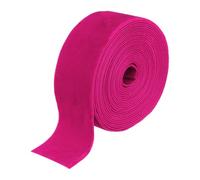 sourcing map Velvet Ribbon 1.5 Inch x 5 Yard Single Face Spool Silky Velvet Fabric for Bouquets DIY Crafts Gift Wrapping Wedding Party Rose Red
