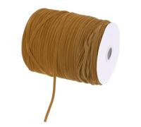 sourcing map Velvet Ribbon 200 Yard x 1/8 Inch Single Face Spool Silky Velvet Fabric for Bouquets DIY Crafts Gift Wrapping Wedding Party Brown