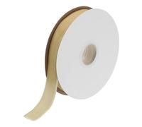 sourcing map Velvet Ribbon 3/4 Inch x 10 Yard Single Face Spool Silky Velvet Fabric for Bouquets DIY Crafts Gift Wrapping Wedding Party Khaki