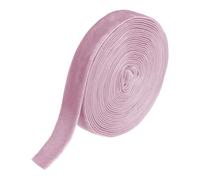 sourcing map Velvet Ribbon 3/4 Inch x 5 Yard Single Face Spool Silky Velvet Fabric for Bouquets DIY Crafts Gift Wrapping Wedding Party Dark Khaki